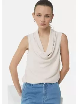 Топ comma, бежевый