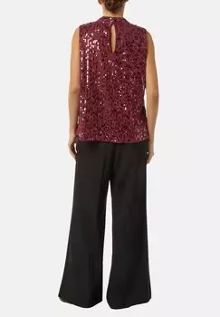 Топ comma, темно-красный