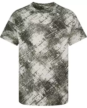 Топ Converse Kids Relaxed Aop Top, цвет Light Field Surplus