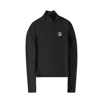 Топ Coperni High Neck Long-Sleeve 'Black', черный