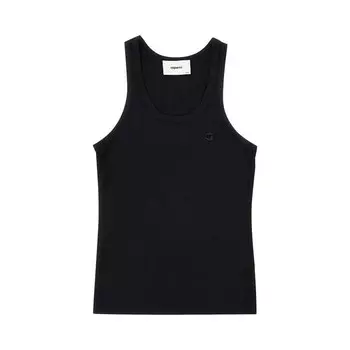 Топ Coperni Lightweight Logo Tank Top Black, черный