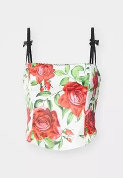 Топ CORSET WITH BRA Jaded London, красный