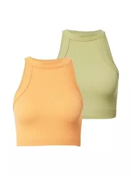 Топ Cotton On, цвет Olive/Mandarine