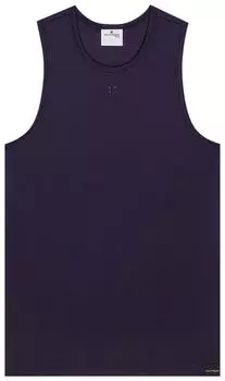 Топ Courrges Sport Interlock Tank Top 'Navy', синий