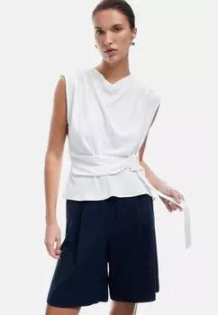 Топ COWL NECK SLEEVELESS - Blouse Koton, кремовый