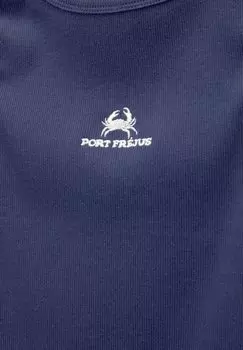 Топ Crab PULL&BEAR, темно-синий