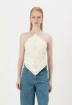 Топ CRAFT BARE HANKERCHIEF Abercrombie & Fitch, белый