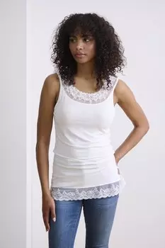 Топ Cream, белый Florence