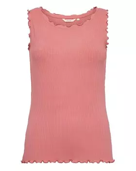 Топ Cream Ribba, темно-розовый