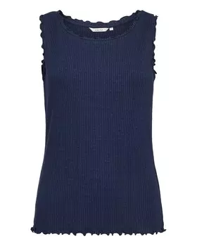 Топ Cream Ribba, темно-синий