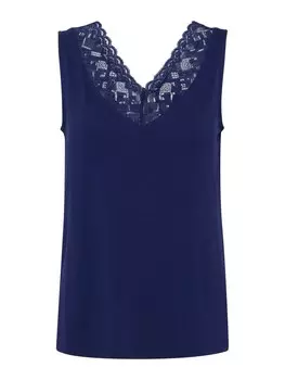 Топ Cream Trulla, темно-синий