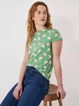 Топ Crew Clothing Printed Jersey