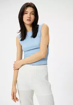 Топ CREW NECK Koton, синий