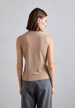 Топ CREW SHELL REGAL Theory, бежевый