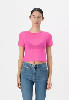 Топ CREW TEE GAP, розовый