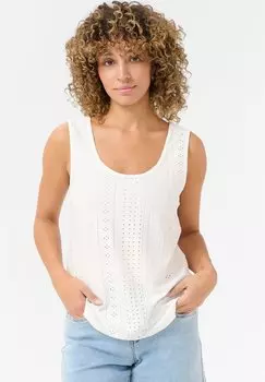 Топ CRMIANNA Cream, белый