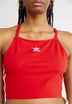 Топ Crop adidas Originals, красный
