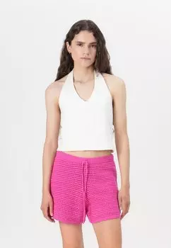Топ CROP HALTER GAP, белый