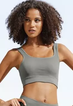 Топ CROP LASCANA, цвет grn