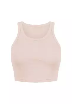 Топ CROP MYRANA Smilodox, бежевый