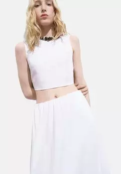 Топ CROP NUD DOS Mango, белый