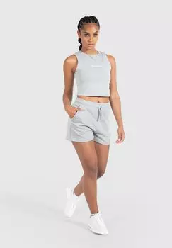 Топ CROP ROSINA Smilodox, серый