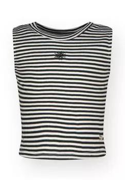 Топ CROP STRIPE Vingino, черный