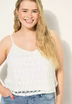 Топ CROP Studio Untold, белый