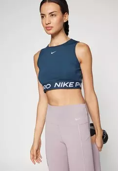 Топ CROP TANK Nike Performance, синий