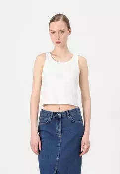 Топ CROPPED Marc O'Polo DENIM, белый