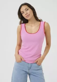 Топ CRRIBBA Cream, розовый