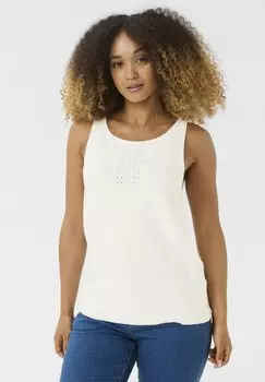 Топ CRSILLAR Cream, белый