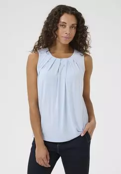 Топ CUKAJSA Culture, светло-голубой