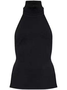 Топ Cult Gaia с халтернеем, черный