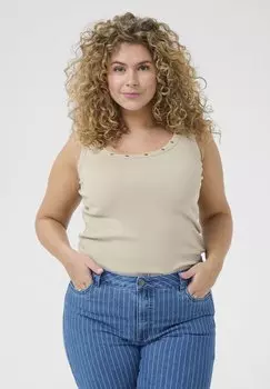 Топ CURVE Kaffe Curve, песочный