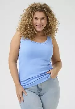 Топ CURVE Kaffe Curve, синий