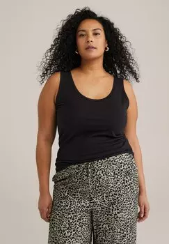 Топ CURVE WE Fashion, черный