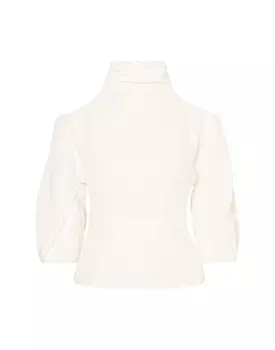 Топ Cushnie, слоновая кость