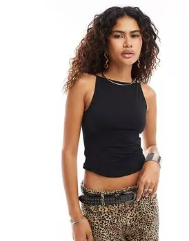 Топ Дадли черного цвета Motel