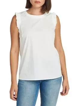 Топ Daniel Rainn Gwendolyn с оборками, ivory