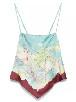 Топ Daria ALEMAIS, синий