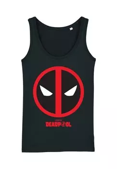 Топ DEADPOOL WOLVERINE EMBLEM FILL TANK Marvel, черный
