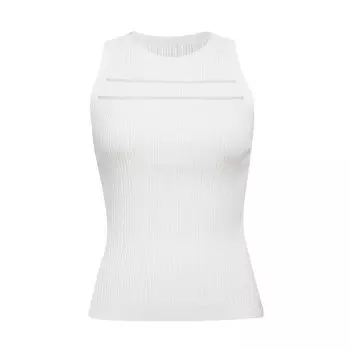 Топ Deep Breath с полым дизайном, черный