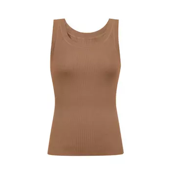 Топ Deep Breath с U-образным вырезом, кремово-бежевый