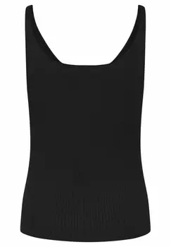 Топ DELA Cream, черный