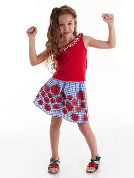 Топ Denokids, цвет rot/blau