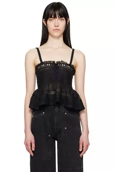 Топ Denys Isabel Marant Etoile, черный
