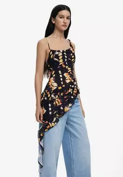 Топ Desigual, черный