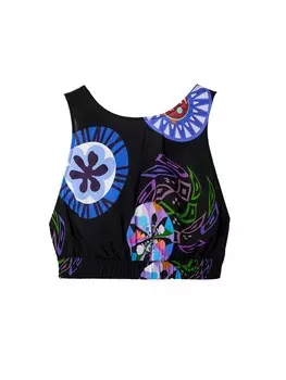 Топ Desigual Tian, черный