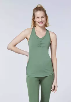 Топ Detto Fatto Tank, зеленый